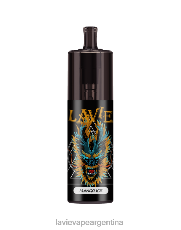 LAVIE Vape Review - LAVIE COLOUR BAR Control de flujo de aire de 10000 inhalaciones. hielo de mango VL028328