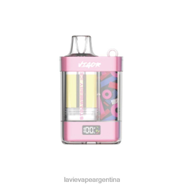 LAVIE Vape Argentina - LAVIE VIGOR 15000 bocanadas hielo de fresa VL0281